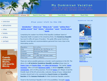 Tablet Screenshot of mydominicanvacation.com